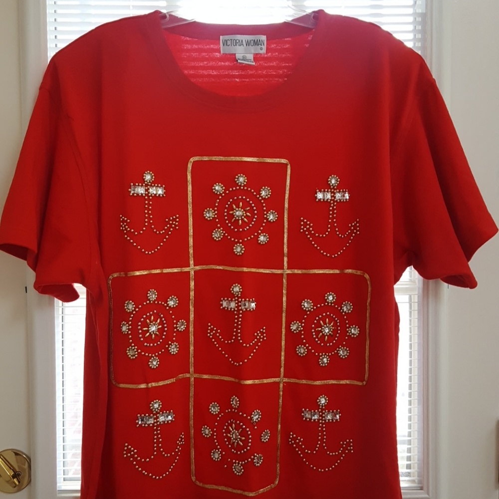 Victoria Woman Nautical Tee